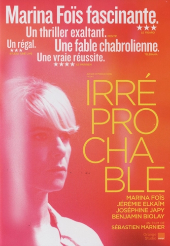 Couverture IRRÉPROCHABLE de Sébastien MARNIER