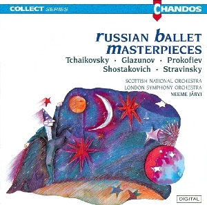 Couverture JARVI - RUSSIAN BALLET MASTERPIECES