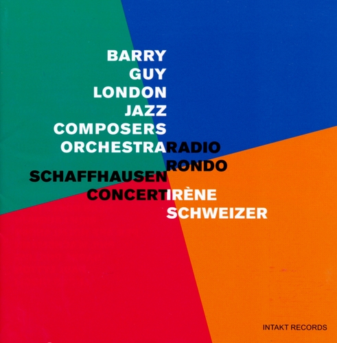Couverture BARRY GUY (LJCO) FEATURING IRÈNE SCHWEIZER de THE LONDON JAZZ COMPOSERS ORCHESTRA