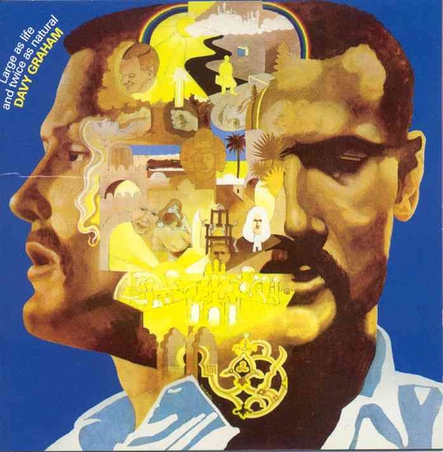 Couverture LARGE AS LIFE AND TWICE AS NATURAL de Davey GRAHAM