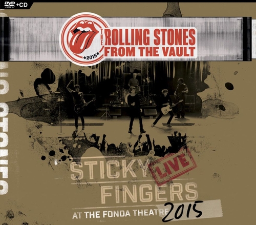 Couverture FROM THE VAULT : STICKY FINGERS LIVE AT THE FONDA THEATER de THE ROLLING STONES