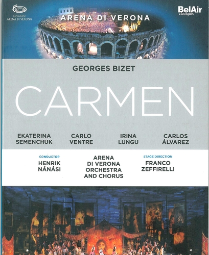 Couverture CARMEN de Georges BIZET