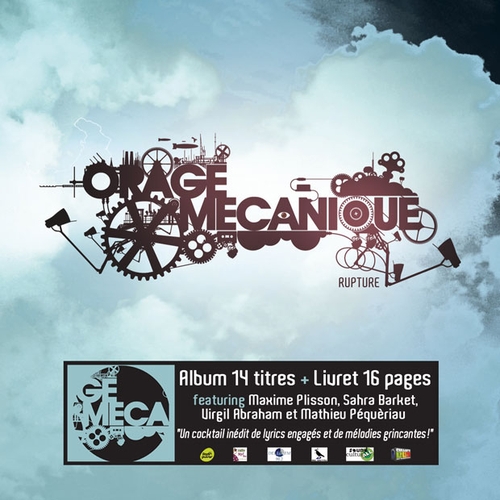 Couverture RUPTURE de ORAGE MÉCANIQUE