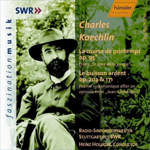Couverture LA COURSE DE PRINTEMPS OP.95 / LE BUISSON ARDENT de Charles KOECHLIN