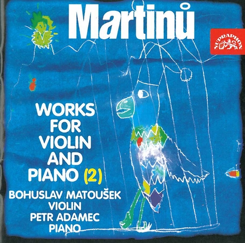 Couverture OEUVRES POUR VIOLON PIANO (VOL.2) de Bohuslav MARTINU