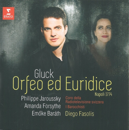 Couverture ORFEO ED EURIDICE de Christoph Ritter von GLUCK