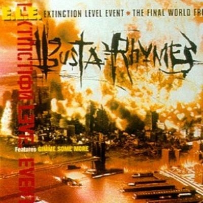 Couverture E.L.E. (EXTINCTION LEVEL EVENT: THE FINAL WORLD FRONT) de BUSTA RHYMES