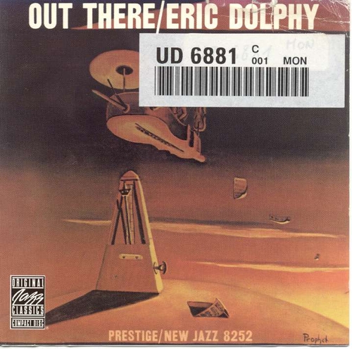 Couverture OUT THERE de Eric DOLPHY