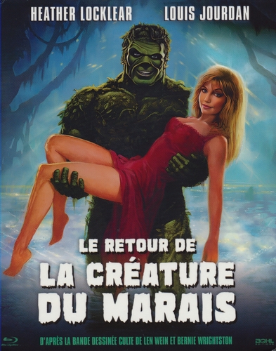 Couverture LE RETOUR DE LA CRÉATURE DU MARAIS de Jim WYNORSKI