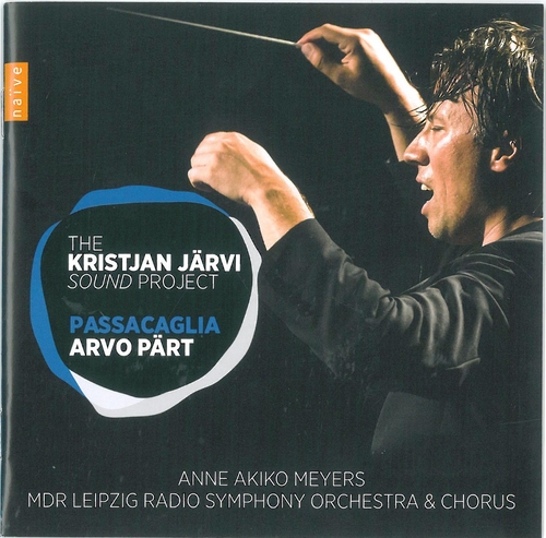 Couverture PASSACAGLIA de Arvo PÄRT