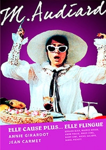 Couverture ELLE CAUSE PLUS, ELLE FLINGUE de Michel AUDIARD