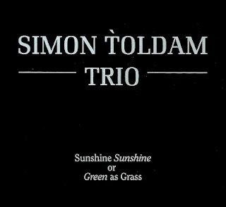 Couverture SUNSHINE SUNSHINE OR GREEN AS GRASS de Simon TOLDAM TRIO