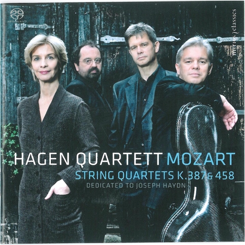 Couverture QUATUOR CORDES 14 & 17 "DÉDIÉS À HAYDN" de Wolfgang Amadeus MOZART