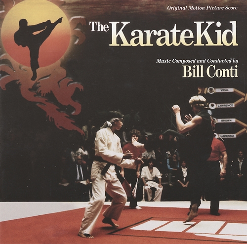 Couverture THE KARATE KID de Bill CONTI