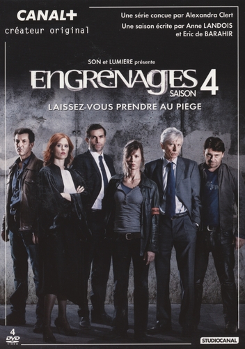 Couverture ENGRENAGES - 4 de Virginie SAUVEUR