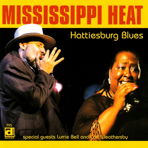 Couverture HATTIESBURG BLUES de MISSISSIPPI HEAT