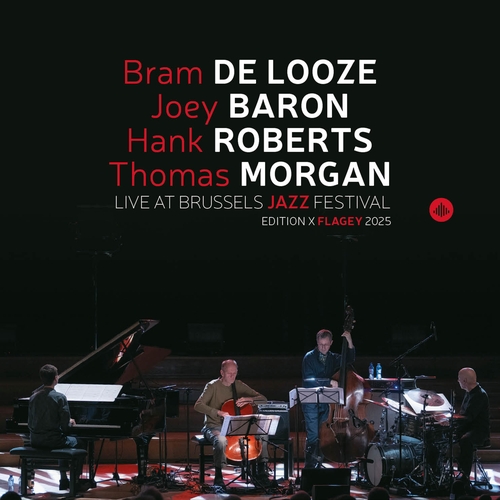 Couverture LIVE AT BRUSSELS de Bram DE LOOZE, BARON, ROBERTS, MORGAN