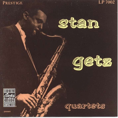 Couverture QUARTETS de Stan GETZ