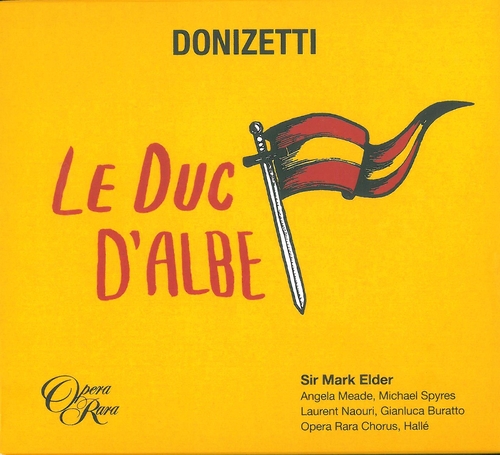 Couverture LE DUC D'ALBE de Gaetano DONIZETTI