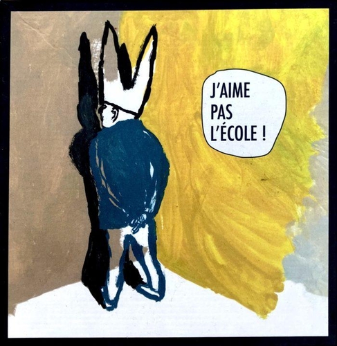 Couverture J'AIME PAS L'ÉCOLE de Fabienne LAUMONIER & CHRISTOPHE RAULT