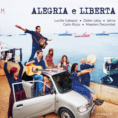 Couverture ALEGRIA E LIBERTA de Lucilla GALEAZZI, D. LALOY, IALMA, C. RIZZO...