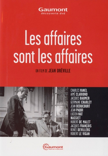 Couverture LES AFFAIRES SONT LES AFFAIRES de Jean DRÉVILLE
