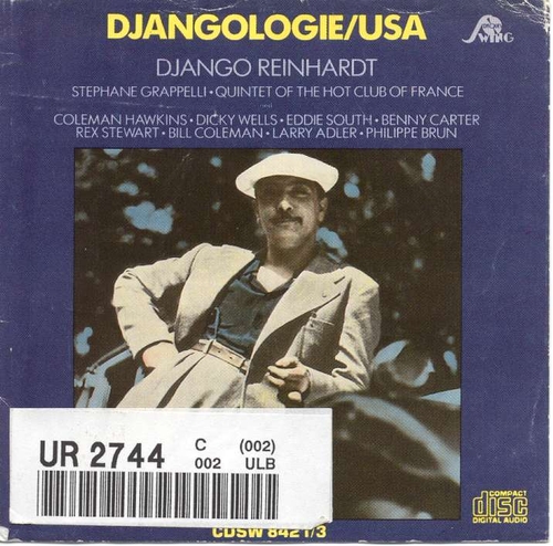 Couverture DJANGOLOGIE USA 1 de Django REINHARDT