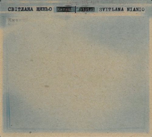 Couverture KYTYTSI de Svitlana NIANIO