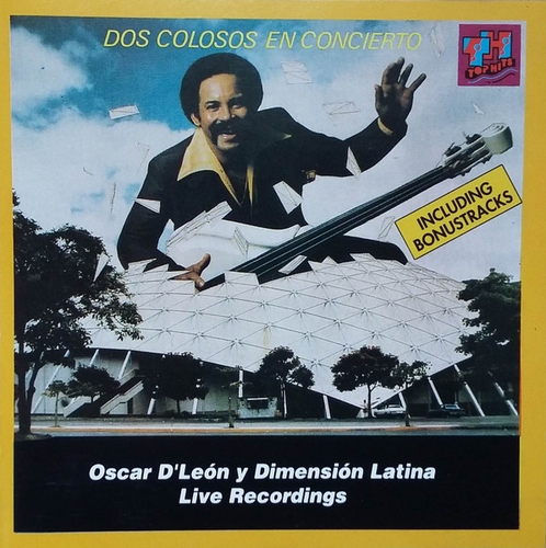 Couverture DOS COLOSOS EN CONCIERTO de Oscar D'LEON Y DIMENSIION LATINA