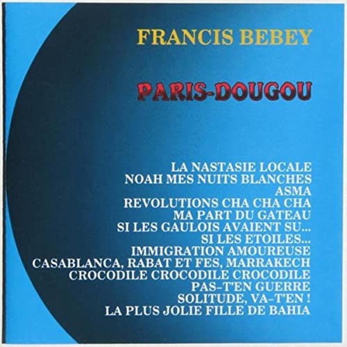 Couverture PARIS-DOUGOU de Francis BEBEY