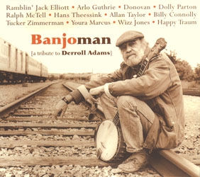 Couverture BANJOMAN: A TRIBUTE TO DERROLL ADAMS de Derroll ADAMS