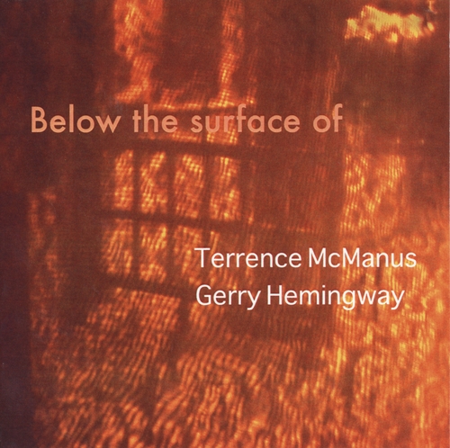 Couverture BELOW THE SURFACE OF de Terrence MCMANUS & GERRY HEMINGWAY