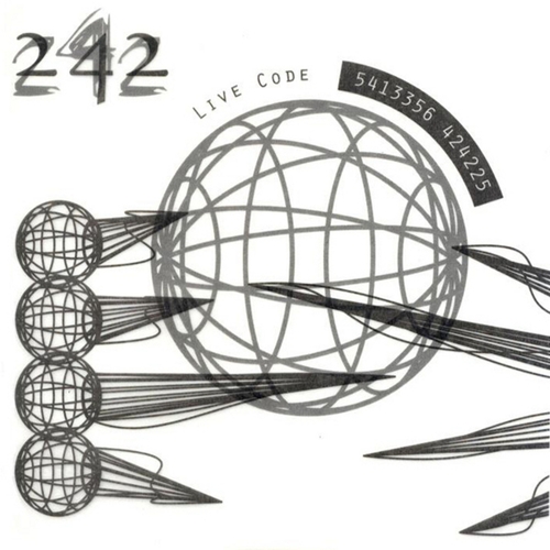 Couverture 242 LIVE CODE de FRONT 242