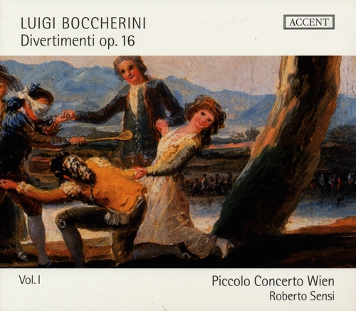 Couverture DIVERTIMENTI OP.16 (VOL.1) de Luigi BOCCHERINI