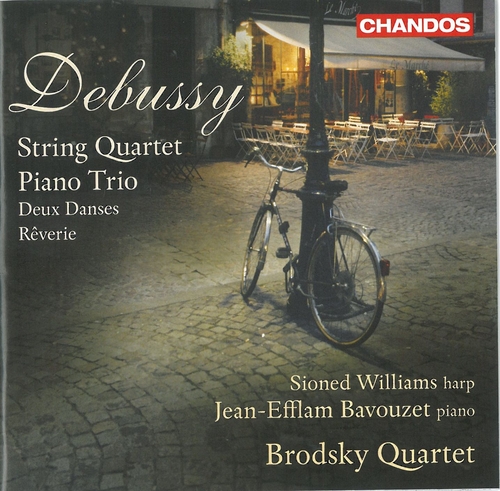 Couverture QUATUOR CORDES OP.10/ DEUX DANSES/ TRIO/ REVERIE de Claude DEBUSSY