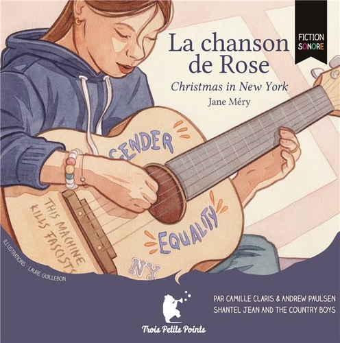 Couverture LA CHANSON DE ROSE (CHRISTMAS IN NEW YORK) de Jane MÉRY & SYLVAIN ROBIN & CHANTAL JEAN