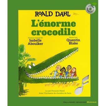 Couverture L'ÉNORME CROCODILE de Roald DAHL