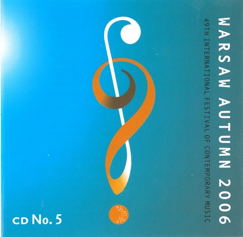 Couverture WARSAW AUTUMN 2006 (BAGINSKI/ PENHERSKI/ WALTER/ ZAWADZKA-GO