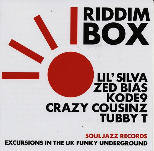 Couverture RIDDIM BOX (EXCURSION IN THE UK FUNKY UNDERGROUND)