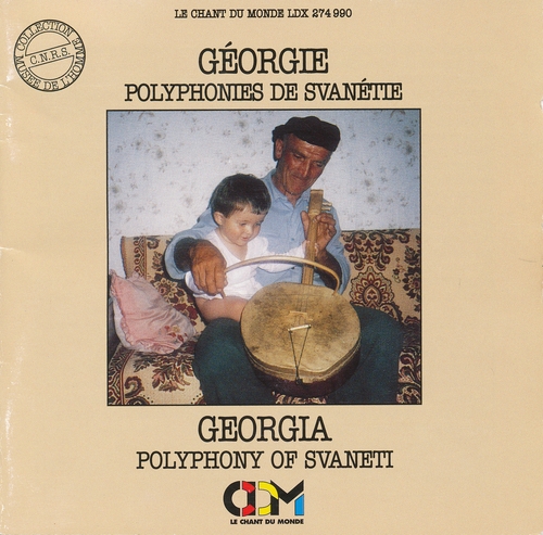 Couverture GÉORGIE: POLYPHONIES DE SVANÉTIE