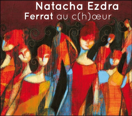 Couverture FERRAT AU C(H)OEUR de Natacha EZDRA