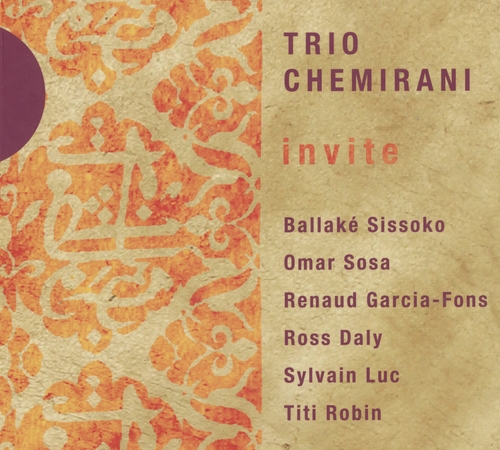 Couverture TRIO CHEMIRANI INVITE de TRIO CHEMIRANI