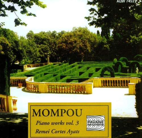 Couverture PIANO (VOL.3) de Federico MOMPOU