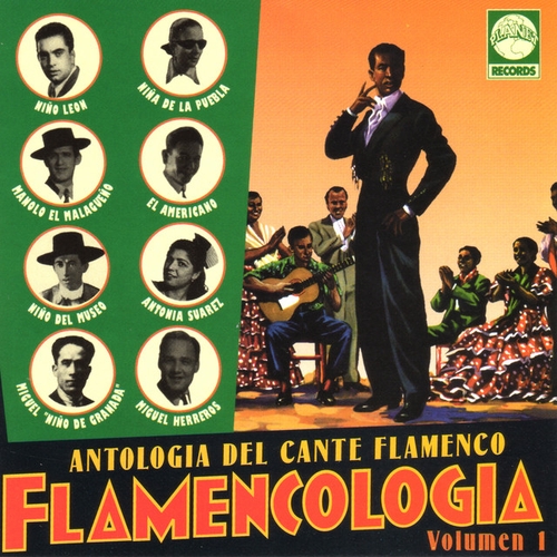 Couverture ANTOLOGIA DEL CANTE FLAMENCO: FLAMENCOLOGIA VOLUMEN 1
