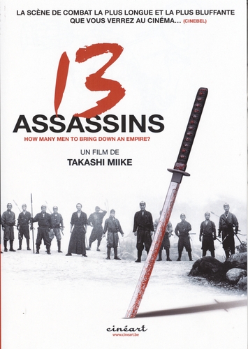 Couverture 13 ASSASSINS de Takashi MIIKE