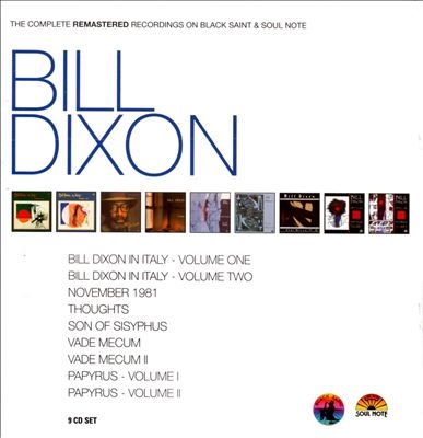 Couverture COMPLETE REMASTERED RECORDINGS ON BLACK SAINT & SOUL NOTE de Bill DIXON