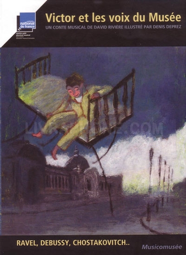 Couverture VICTOR ET LES VOIX DU MUSÉE de David RIVIÈRE
