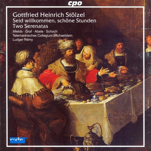Couverture 2 SÉRÉNADES: SEID WILLKOMMEN, SCHÖNE STUNDEN de Gottfried Heinrich STÖLZEL