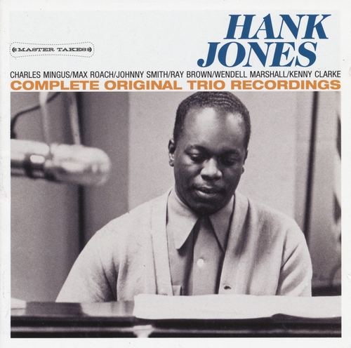 Couverture COMPLETE ORIGINAL TRIO RECORDINGS de Hank JONES TRIO
