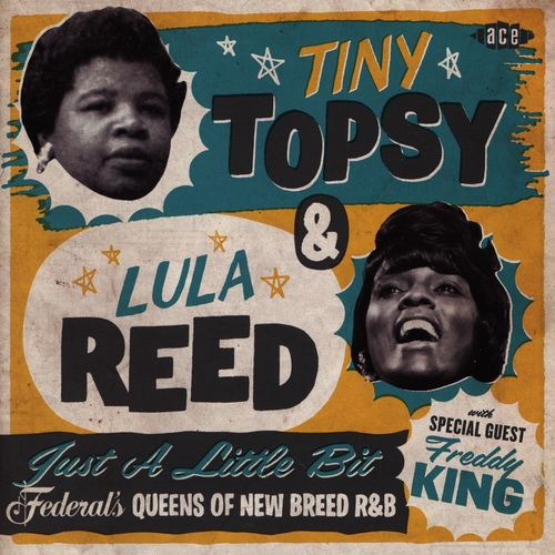 Couverture JUST A LITTLE BIT (FEDERAL'S QUEENS OF NEW BREED R&B) de Tiny TOPSY & LULA REED